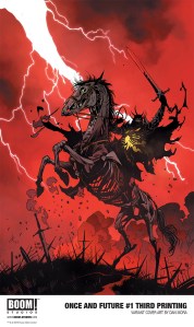 Once and Future #1 Third Print