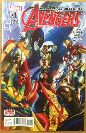 Avengers #1 2015 all new all different