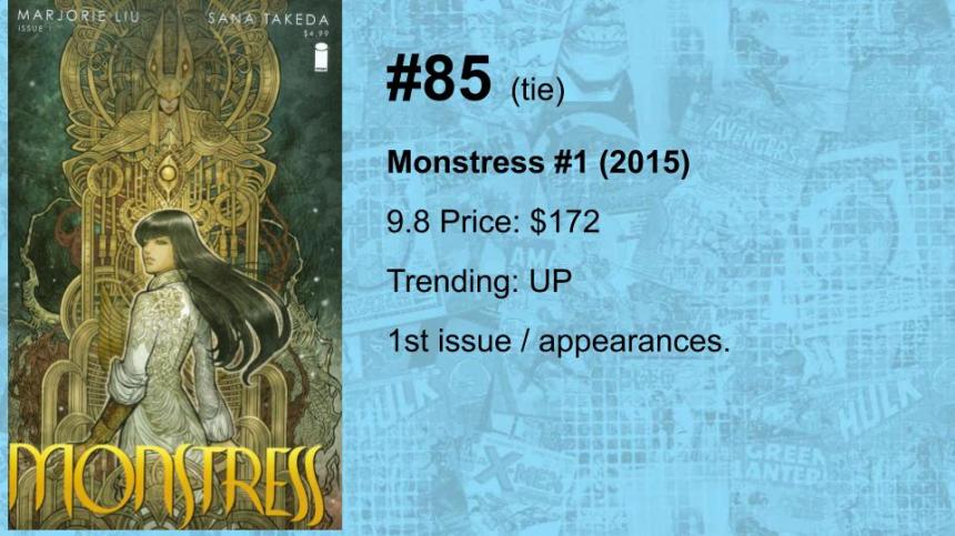 100-81 THE TOP 100 MODERN COMICS (BY VALUE)(4)