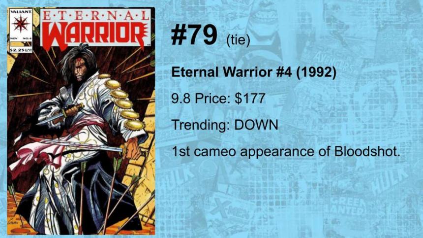 80-61 THE TOP 100 MODERN COMICS (BY VALUE)(2)