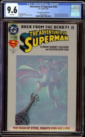 Adventures of Superman #500 Steel Platinum.jpg