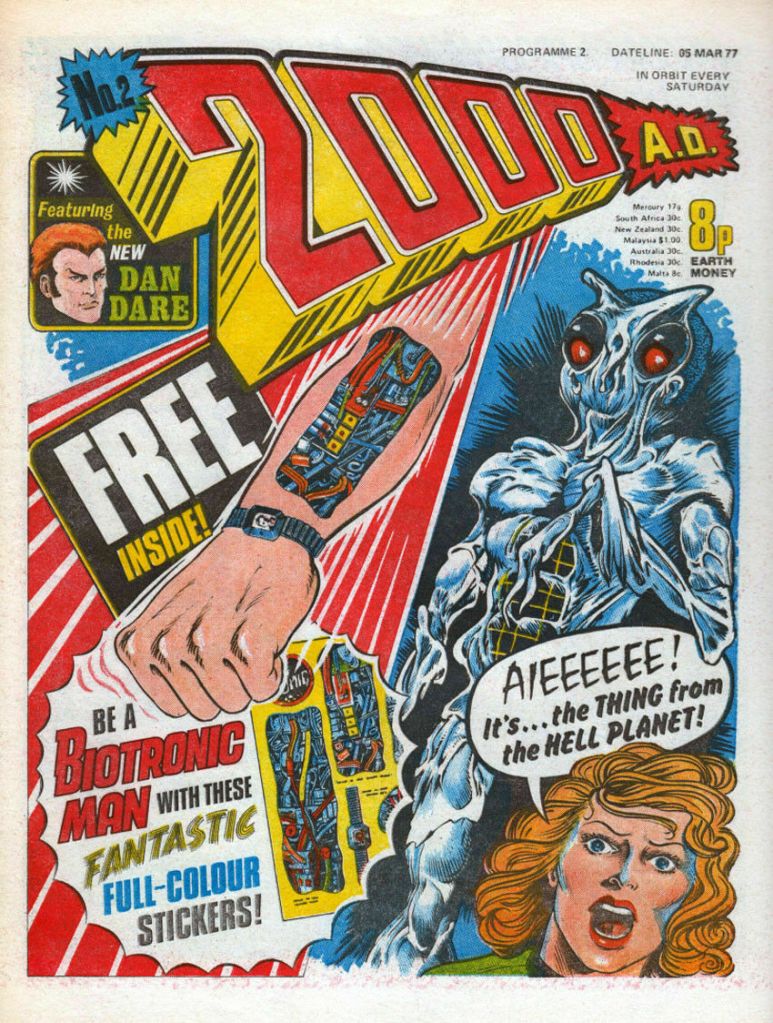 A look at 2000AD Magazine | Comic Book Speculation