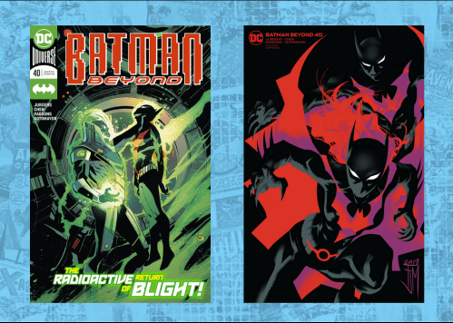 Batman Beyond #40 Cover A and B